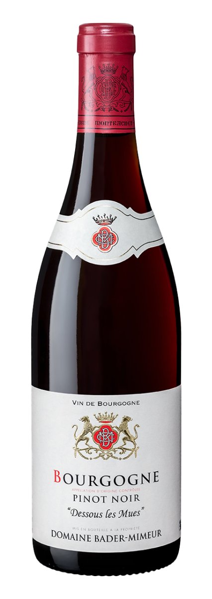 Bader-Mimeur, Bourgogne AC Pinot Noir, Dessous Mues 2021 - 0,75 l