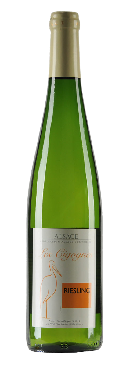 Domaine Hubert Beck, Alsace AC Riesling Cigognes 2023 - 0,75 l
