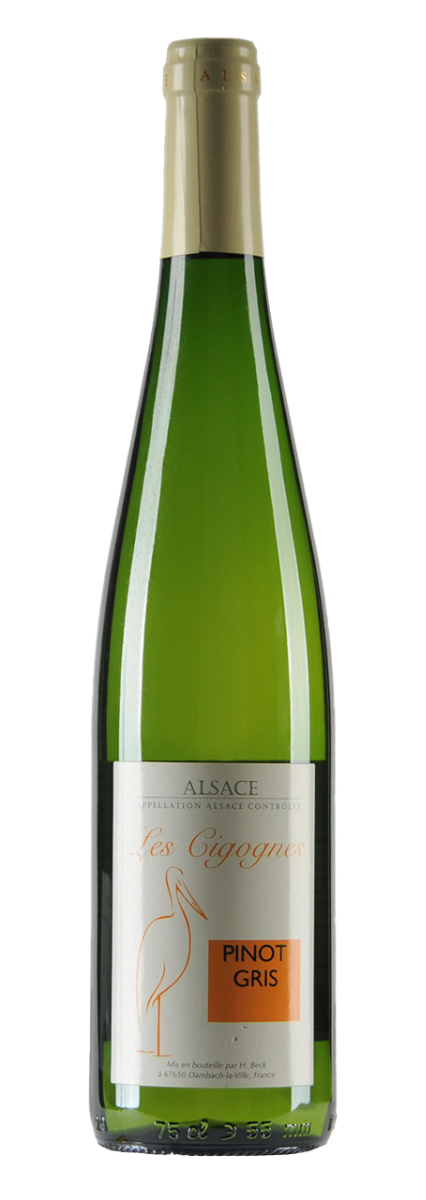 Domaine Hubert Beck, Alsace AC Pinot Gris Cigognes 2024 - 0,75 l