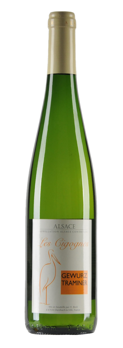 Domaine Hubert Beck, Alsace AC Gewurztraminer Cigognes 2023 - 0,75 l