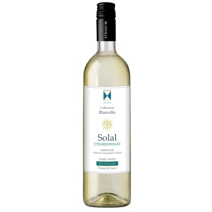 Château Haut-Blanville, Pays d'Oc IGP Solal, Chardonnay 2020 - 0,75 l
