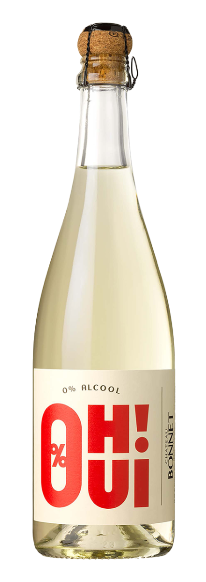 Château Bonnet, Oh Oui, Sparkling 0% ALC. nvt - 0,75 l