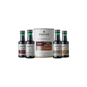 Burmester, Porto DOP Assorti koker 4 x 0,05 lt, Ruby, Tawny, LBV, Jockey Club nvt - 0,2 l