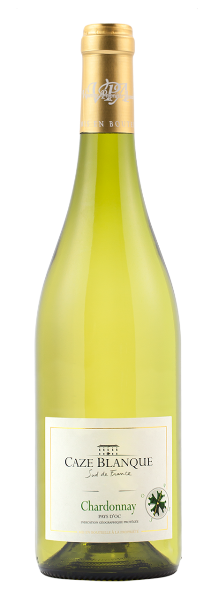 Caze Blanque, Pays d'Oc IGP Chardonnay 2023 - 0,75 l