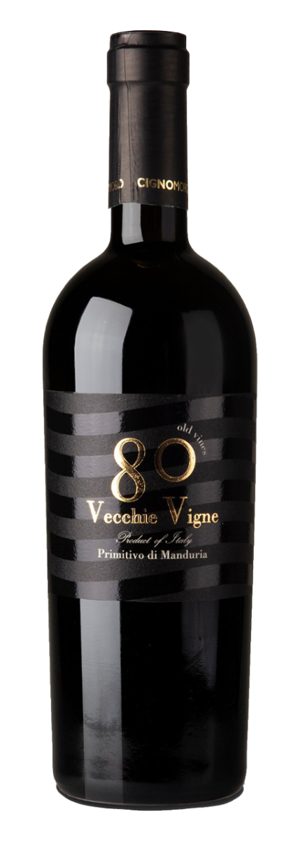 Cignomoro, Primitivo di Manduria DOP 80 Vecchie Vigne Primitivo 2022 - 0,75 l