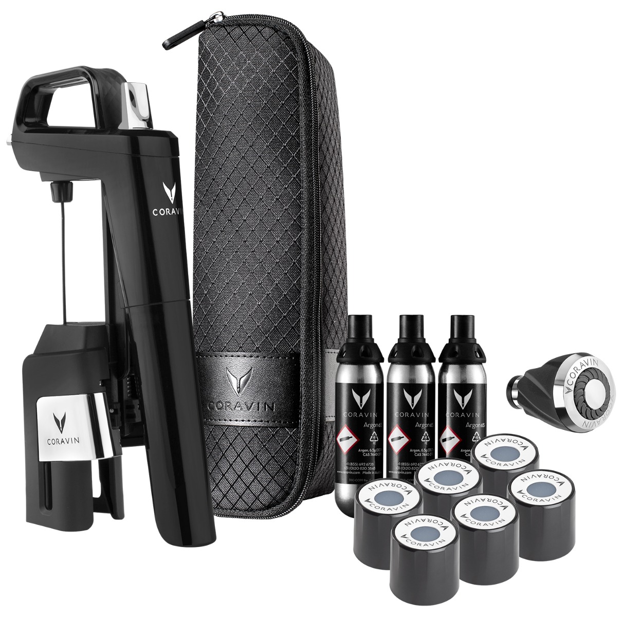 Coravin, Model Six+ Piano Black nvt - 0 l
