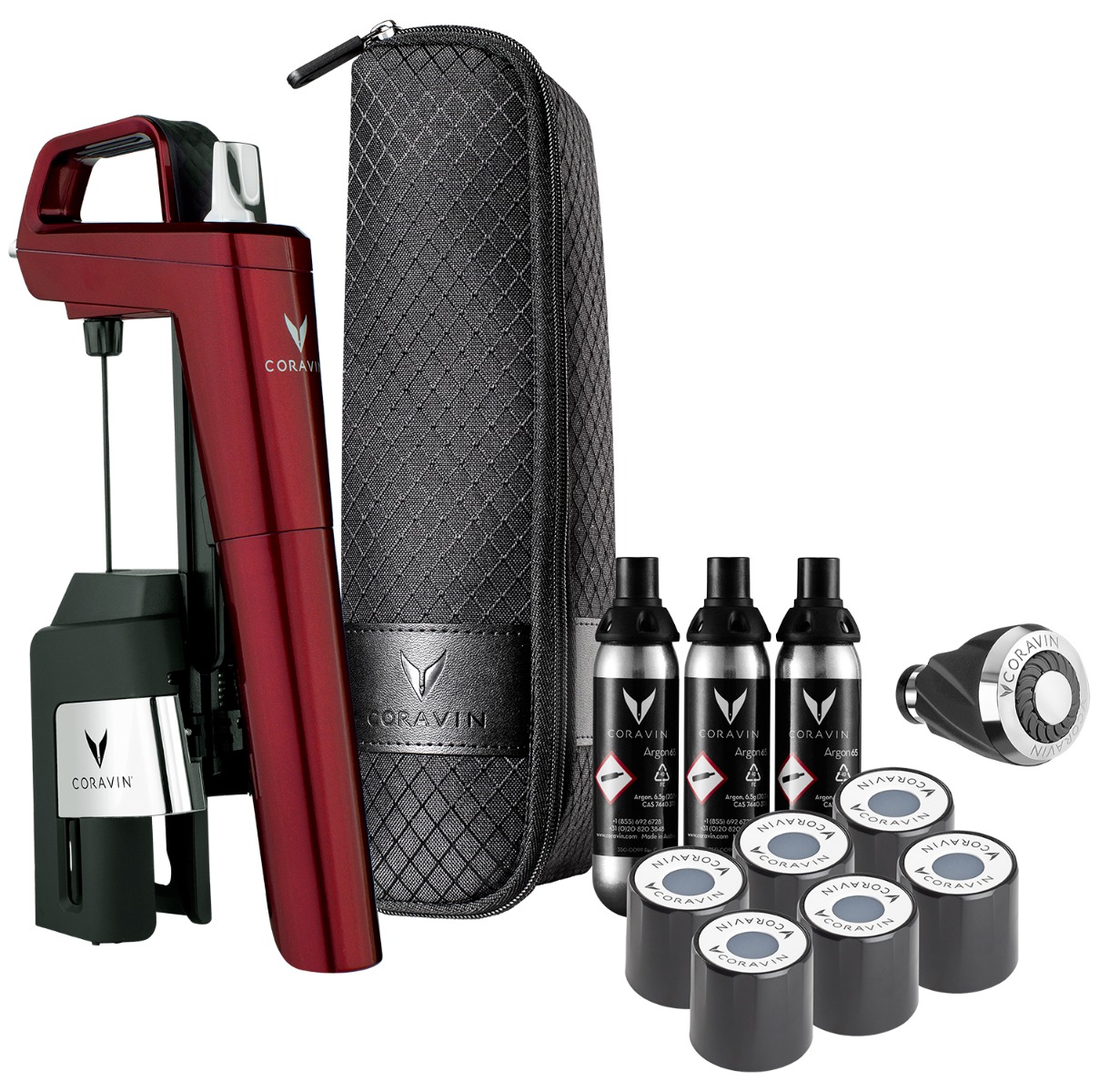 Coravin, Model Six+, Burgundy nvt - 0 l