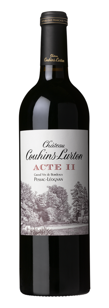 Château Couhins-Lurton, Pessac-Léognan AC Cuvée Acte II GCC 2020 - 0,75 l