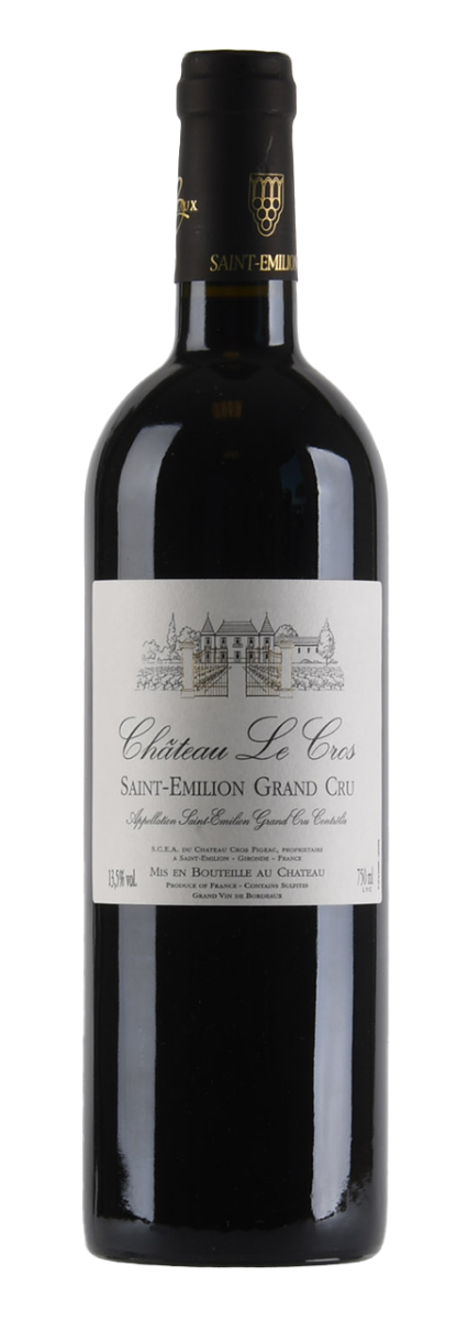 Château Le Cros, Saint Émilion AC GC 2019 - 0,75 l