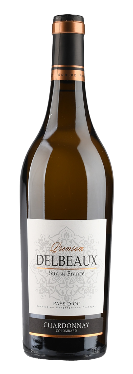 Delbeaux, Pays d'Oc IGP Premium Chardonnay-Colombard 2024 - 0,75 l