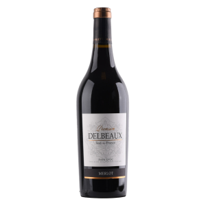 Delbeaux, Pays d'Oc IGP Premium Merlot 2024 - 0,75 l