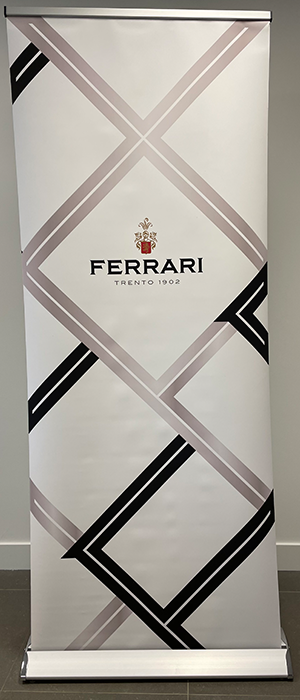 Ferrari, Roll up banner White nvt - 0 l