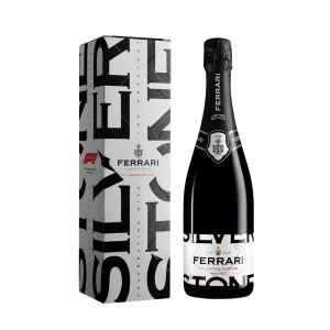 Ferrari, Trento DOC Brut, Cities Special Cuvée F1 Silverstone in geschenkverpakking nvt - 0,75 l