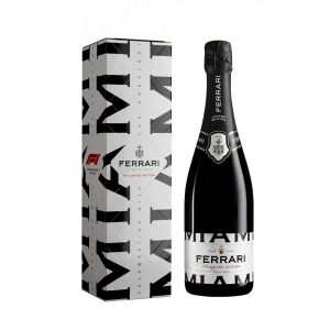 Ferrari, Trento DOC Brut, Cities Special Cuvée F1 Miami in geschenkverpakking nvt - 0,75 l