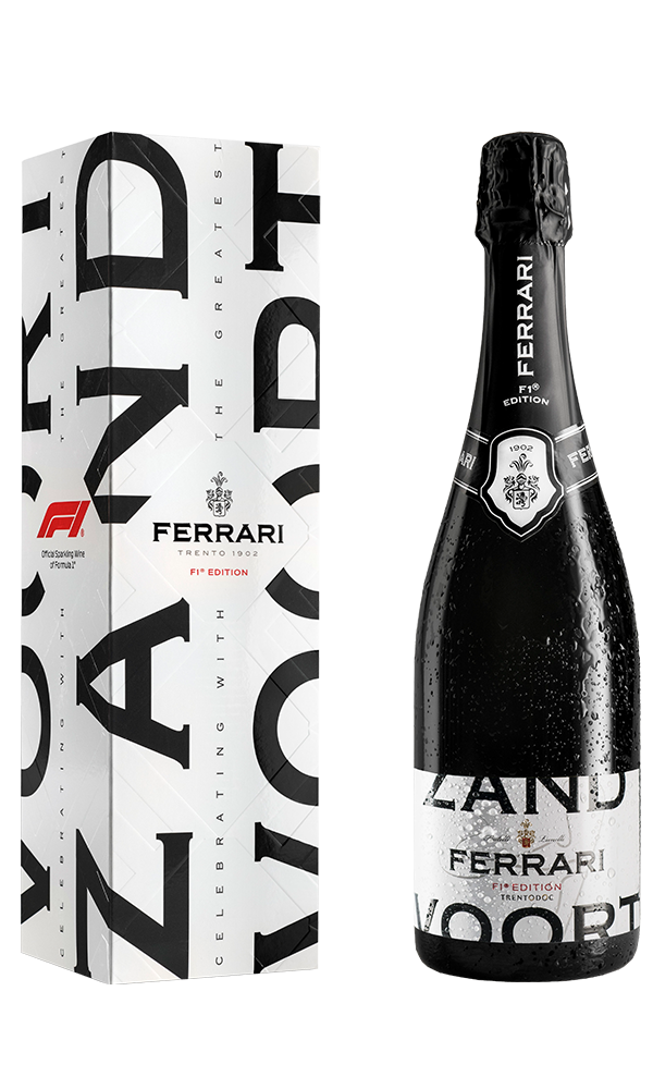 Ferrari, Trento DOC Brut, Cities Special Cuvée F1 Zandvoort in geschenkverpakking nvt - 0,75 l