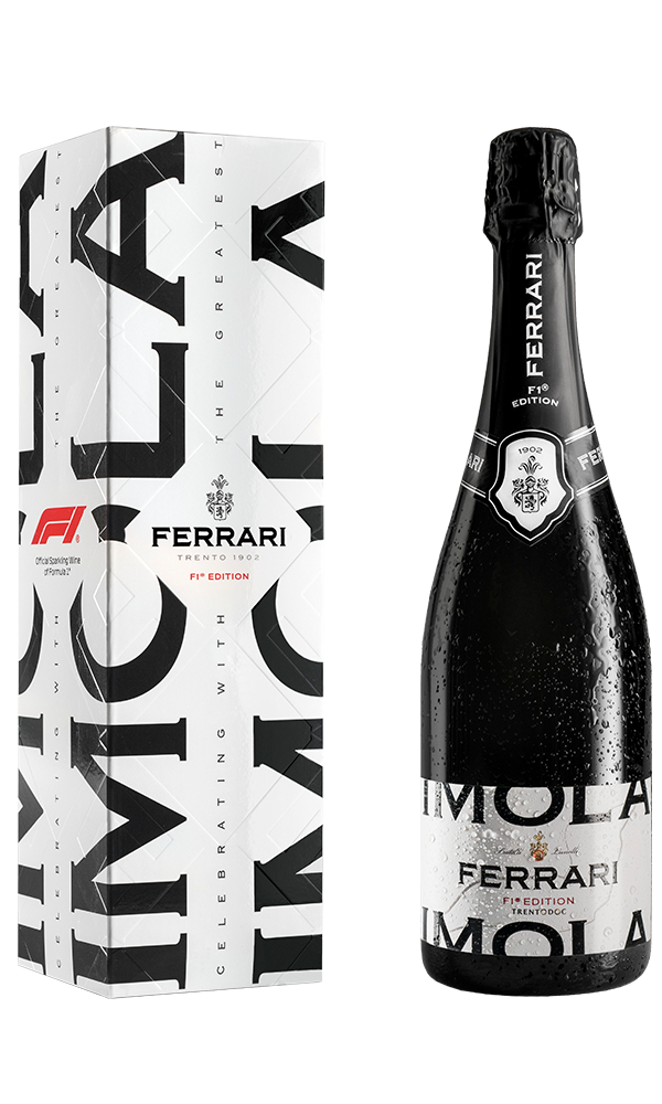 Ferrari, Trento DOC Brut, Cities Special Cuvée F1 Imola in geschenkverpakking nvt - 0,75 l