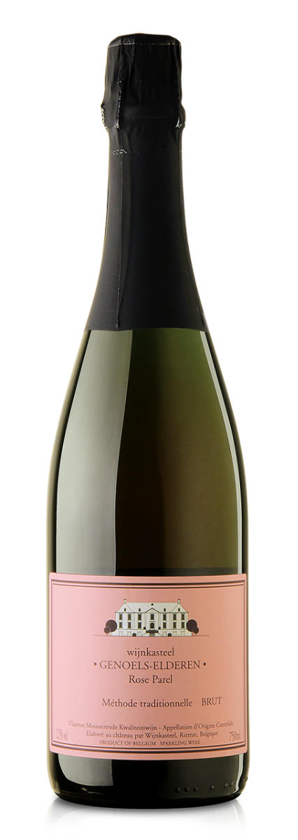Wijnkasteel Genoels-Elderen, Haspengouw BOB Rosé Parel, Brut Rosé 2022 - 0,75 l