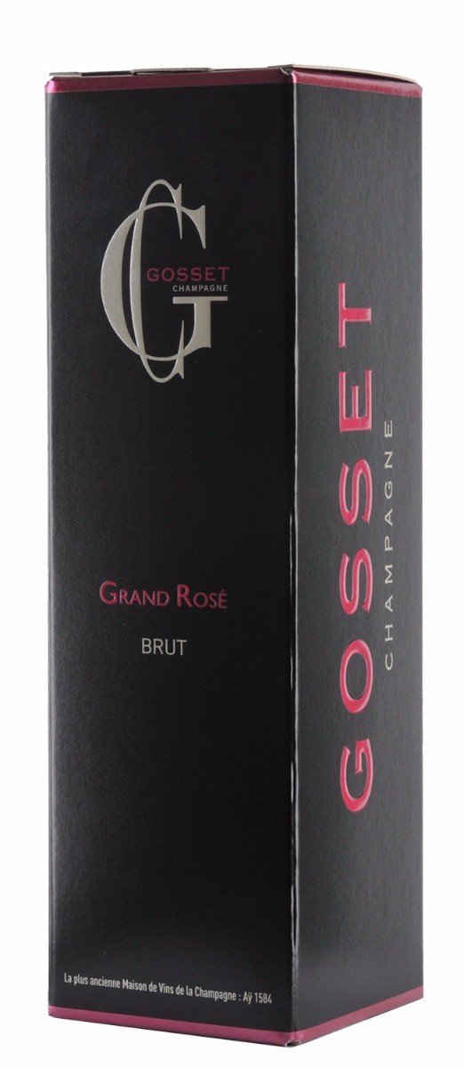Champagne Gosset, Grand Rosé Giftbox nvt - 0,75 l