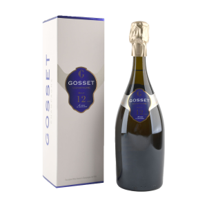 Champagne Gosset, Champagne AC 12 ans de Cave a minima + giftbox nvt - 0,75 l