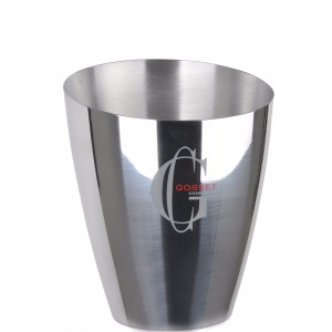 Champagne Gosset, Aluminium champagnekoeler voor 1 fles nvt - 0,75 l