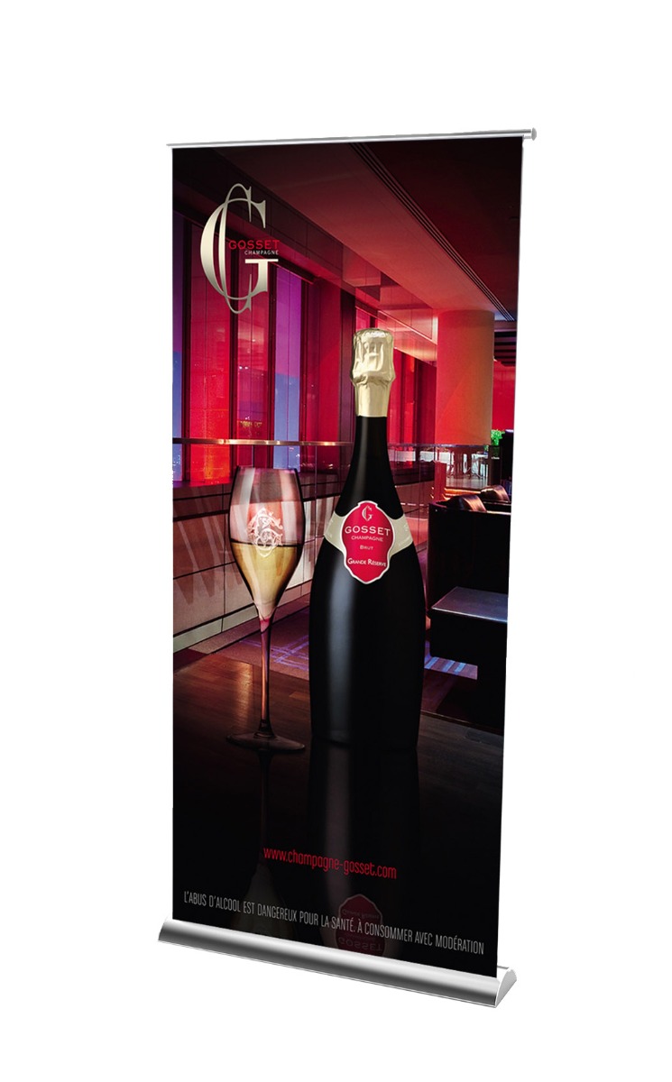 Champagne Gosset, Roll up Banner nvt - 0 l