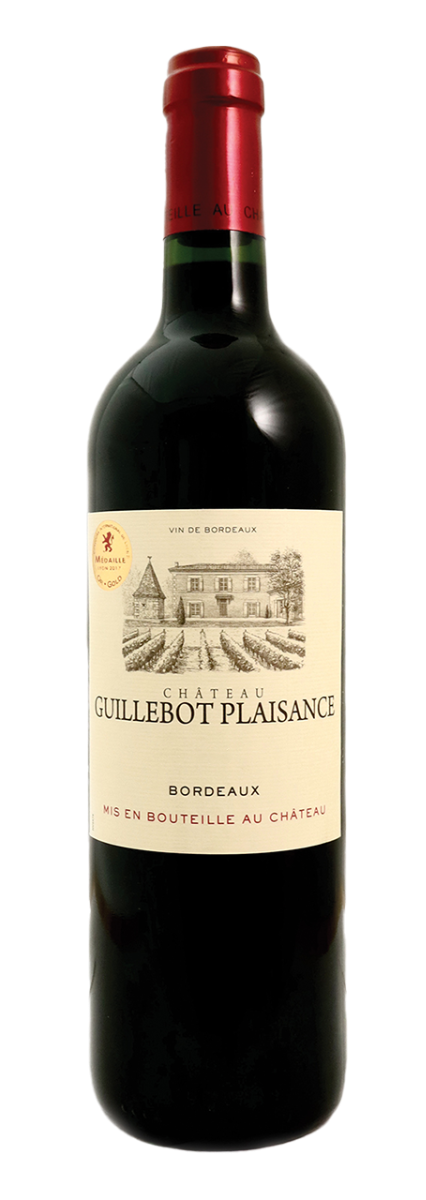 Château Guillebot Plaisance, Bordeaux AC 2021 - 0,75 l