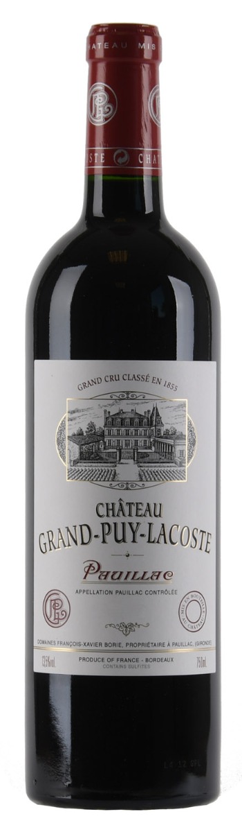 Château Grand Puy Lacoste, Pauillac AC 5GCC 2018 - 0,75 l