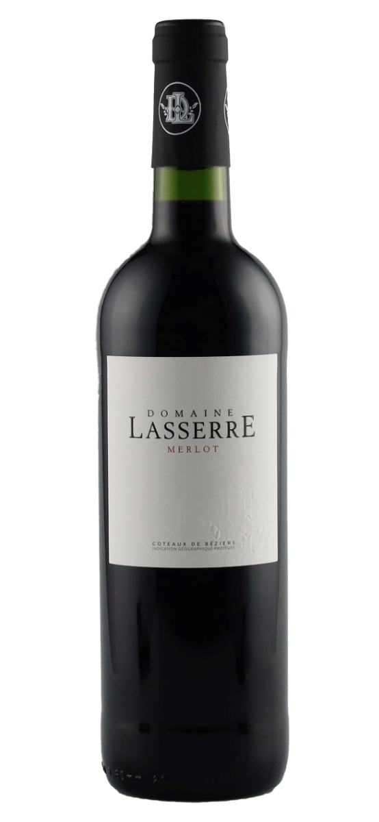 Domaine Lasserre, Coteaux de Béziers IGP Merlot 2023 - 0,75 l