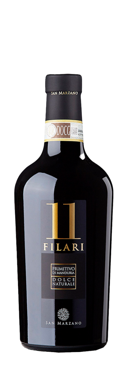 San Marzano, Primitivo di Manduria DOP Dolce Naturale 11 Filari" " 2022 - 0,75 l