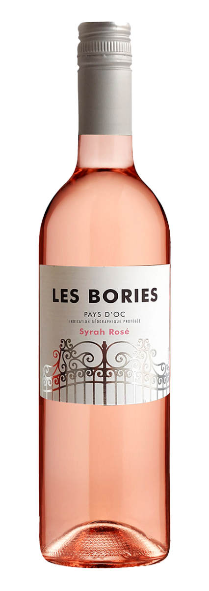 Les Bories, Pays d'Oc IGP Syrah Rosé 2024 - 0,75 l