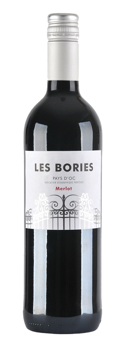 Les Bories, Pays d'Oc IGP Merlot 2022 - 0,75 l