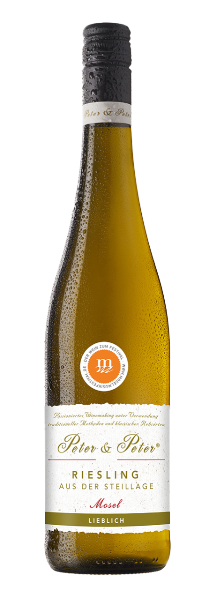 Peter & Peter, Mosel Riesling Steillage Lieblich 2021 - 0,75 l