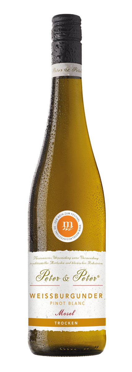 Peter & Peter, Mosel Weissburgunder Trocken 2023 - 0,75 l