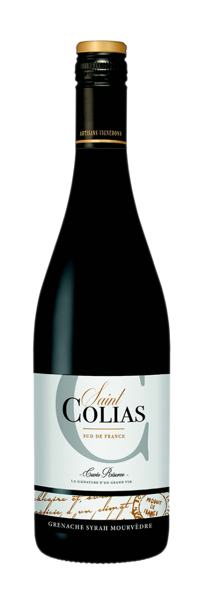 Saint Colias , Pays d'Oc IGP Grenache Syrah Mourvèdre 2022 - 0,75 l