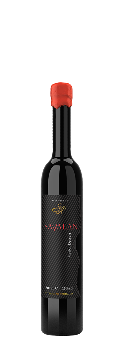 Savalan, Savalan Valley Merlot Sweet 2018 - 0,5 l