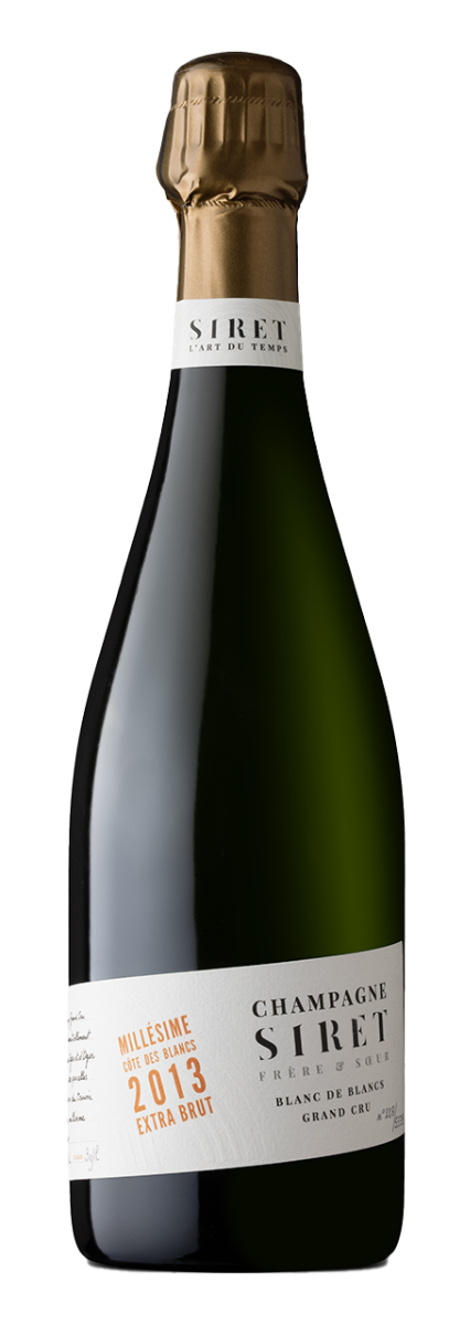 Champagne Siret, Champagne AC Blanc de Blancs Extra Brut 2014 - 0,75 l