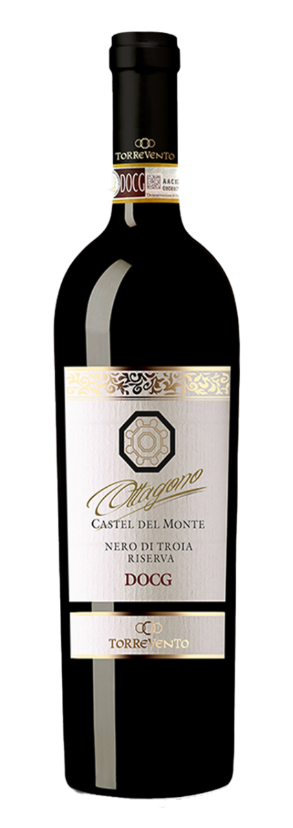 Cantine Torrevento, Castel del Monte Nero di Troia Riserva DOCG Ottagono 2014 - 0,75 l