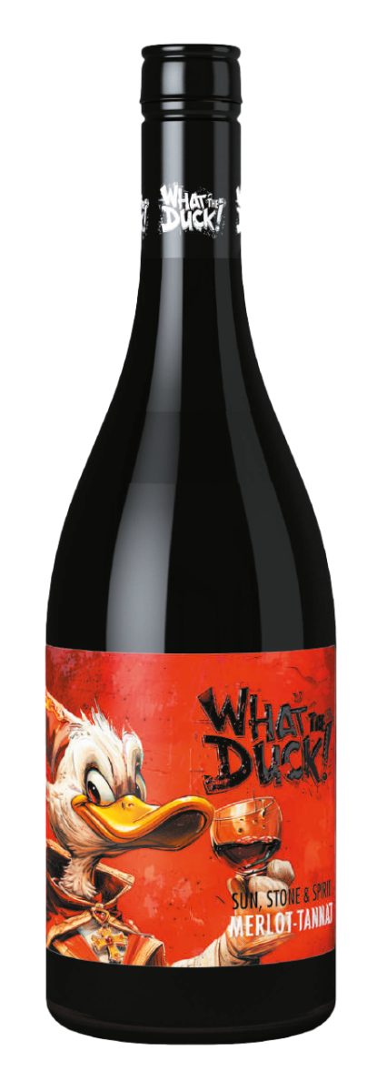 Vignobles Vellas, Côtes de Gascogne IGP What the Duck Merlot - Tannat 2024 - 0,75 l