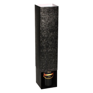 Verpakking,  1-vaks Drawerbox dash gray met sleeve voor 1 fles nvt - 0,75 l