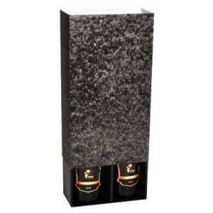 Verpakking,  Drawerbox dash gray + sleeve, voor 2 flessen. Geschikt voor Bourgogne flessen nvt - 0,75 l