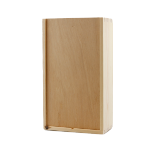 Houten kist,  2-vaks nvt - 0 l