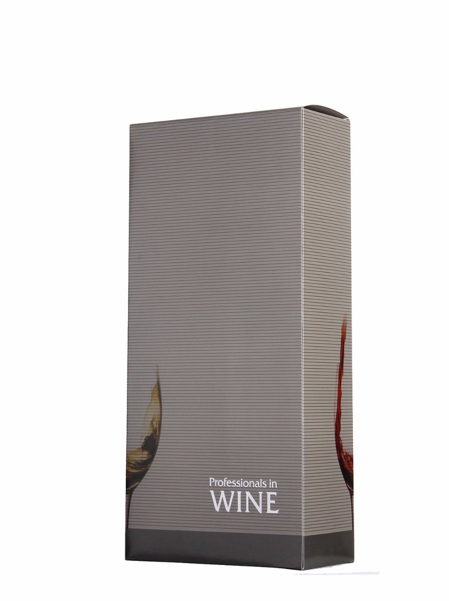 Verpakking, Kokerdoos, 2-vaks Professionals in Wine nvt - 0,75 l